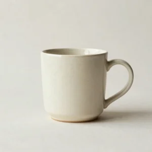 Hand-Cast Ceramic Mug